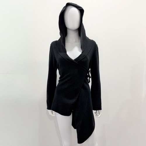 2000s cop copine black hooded - copine,