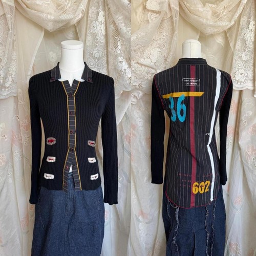 90s cop copine button - button, up